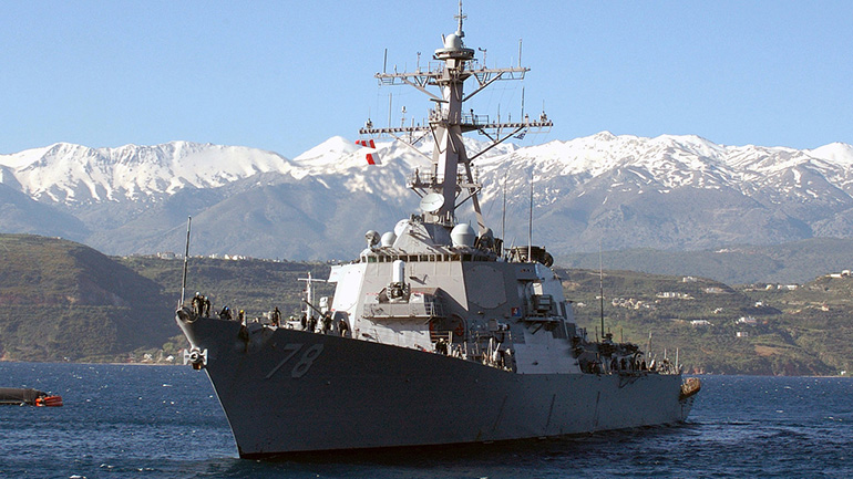 Αμερικανικό αντιτορπιλικό διέσχισε το Στενό της Ταϊβάν για πρώτη φορά επί προεδρίας Μπάιντεν