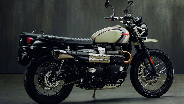 Η Triumph ετοιμάζει έκδοση Sand για το Street Scrambler