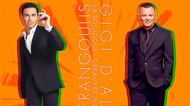 Ο Μάριος Φραγκούλης σε ντουέτο με τον Gigi D’Alessio