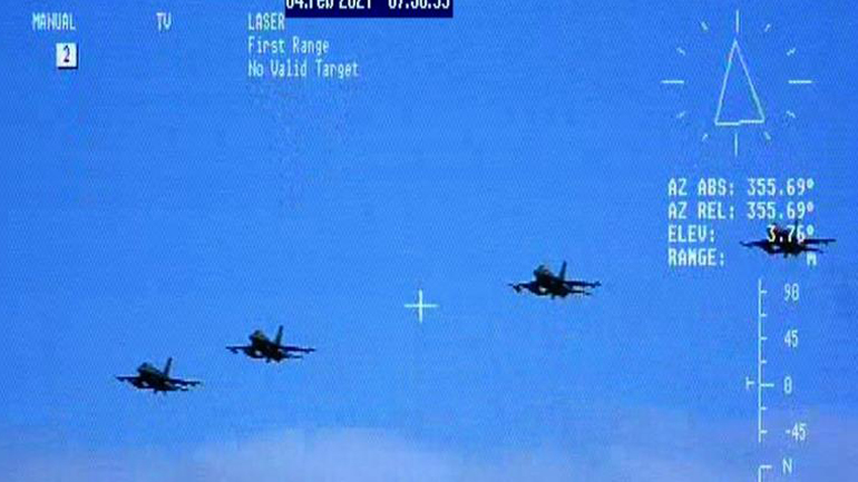 Συμμαχική άσκηση με συμμετοχή ελληνικών πολεμικών πλοίων και αεροπλάνων νότια της Κρήτης