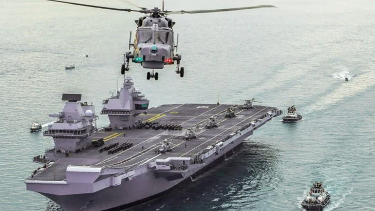 Το βρετανικό αεροπλανοφόρο «Queen Elizabeth» στην Ελλάδα για τους εορτασμούς των 200 ετών από την Ελληνική Επανάσταση