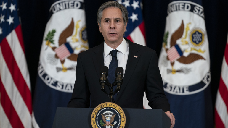 ΗΠΑ: Ο Μπλίνκεν ασκεί πίεση στην Κίνα για τους Ουιγούρους, το Χονγκ Κονγκ και το Θιβέτ