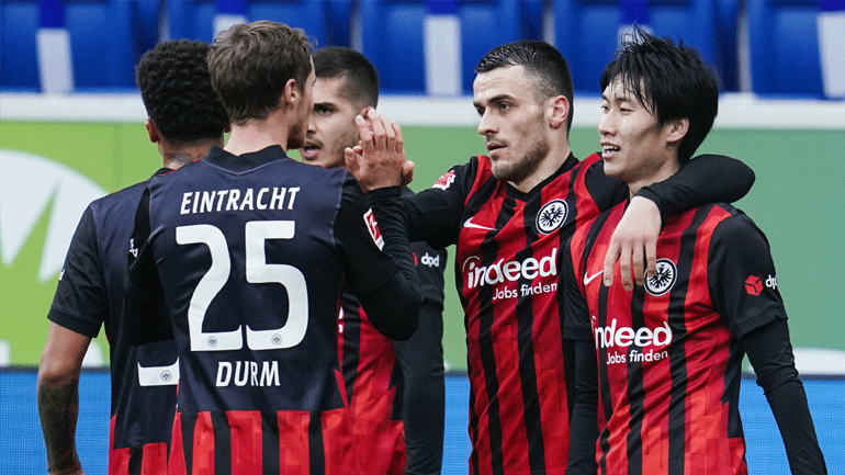 Γερμανία: Εκτός έδρας νίκη για την Άιντραχτ, 3-1 τη Χόφενχαϊμ