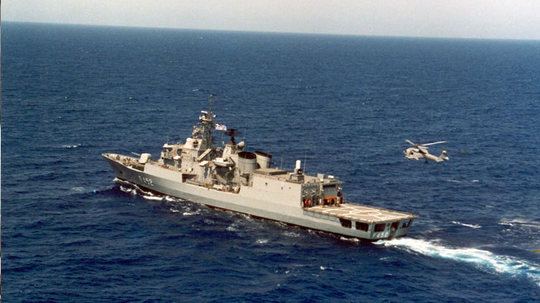 Προς τα Ηνωμένα Αραβικά Εμιράτα η φρεγάτα «Ύδρα» του Πολεμικού Ναυτικού