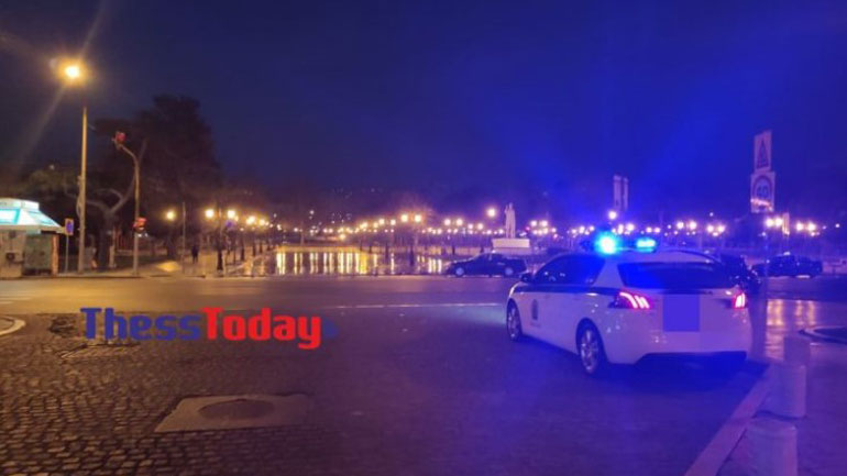 Η Θεσσαλονίκη ερήμωσε ξανά – Σε ισχύ η απαγόρευση κυκλοφορίας