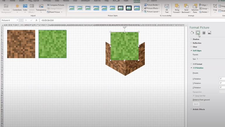 To λογότυπο του Minecraft σε 1 λεπτό