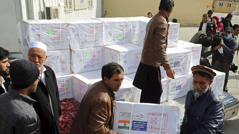 Αφγανιστάν: Παρέλαβε μισό εκατομμύριο δόσεις του εμβολίου της AstraZeneca