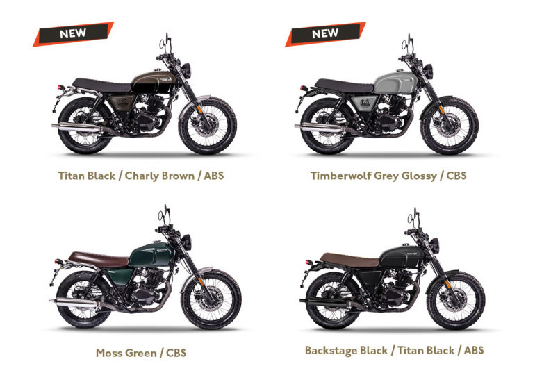 Αναβάθμιση και για τα Cromwell 125 τόσο αισθητικά όσο και χρωματικά...