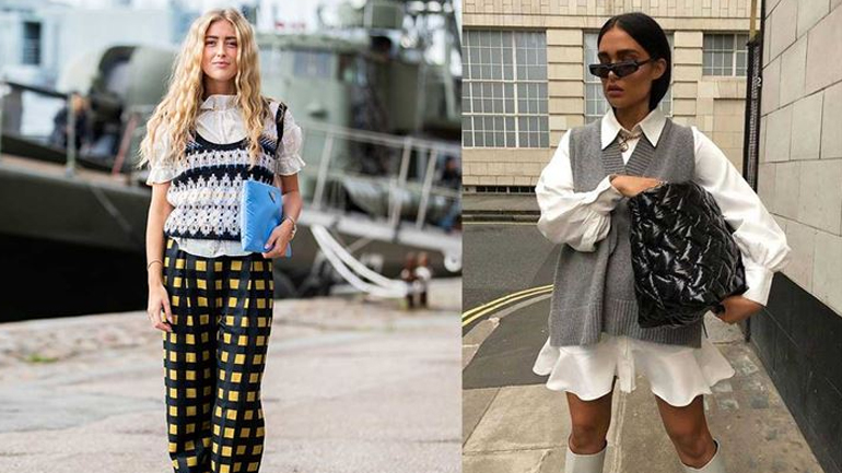 Πλεκτό γιλέκο: Συνδυάστε το όπως τα κορίτσια της μόδας!