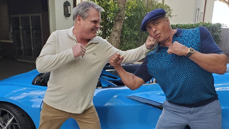 Η νέα Corvette του Sylvester Stallone