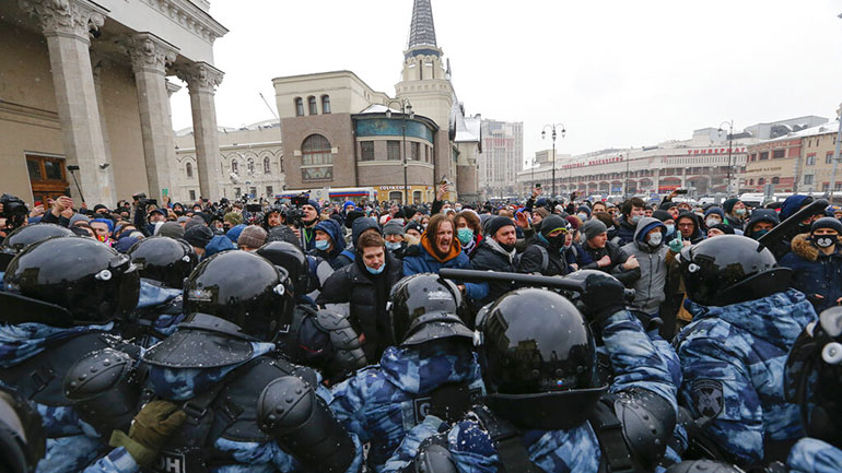 Ρωσία: Σύμμαχος του Ναβάλνι καλεί σε νέες εκδηλώσεις διαμαρτυρίας την Κυριακή