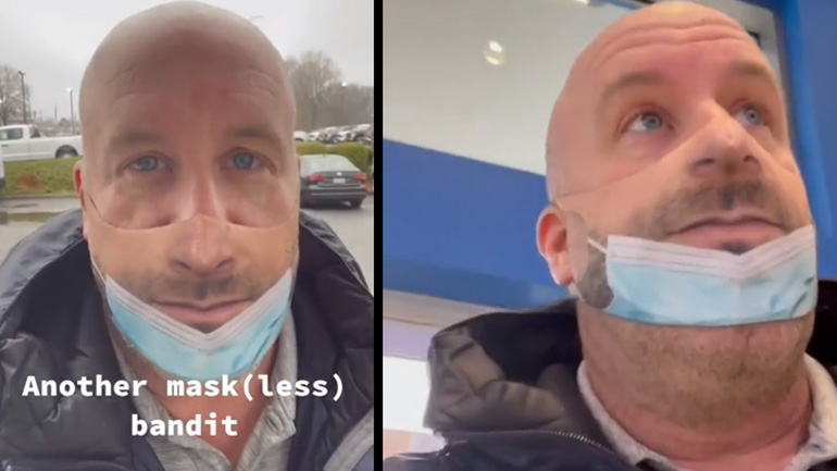 Κύριε, φορέστε σωστά τη μάσκα σας!