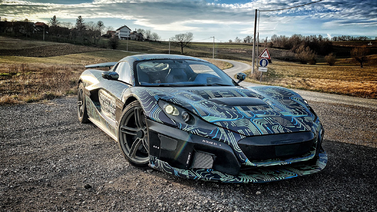 Η ανάρτηση του ηλεκτρικού hypercar των 1.914 ίππων