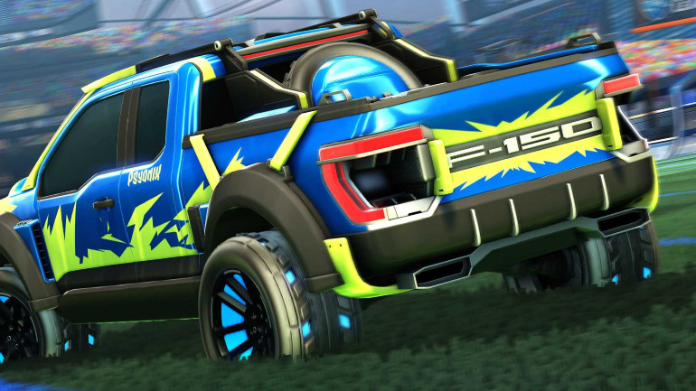 Σχεδιασμένο για να ταιριάξει στην αισθητική του παιχνιδιού το F-150.