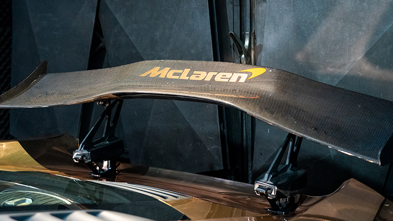 Η αεροτομή του βρετανικού super car...