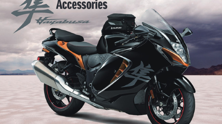 Πλούσια η λίστα με τα αξεσουάρ για τη νέα Hayabusa...