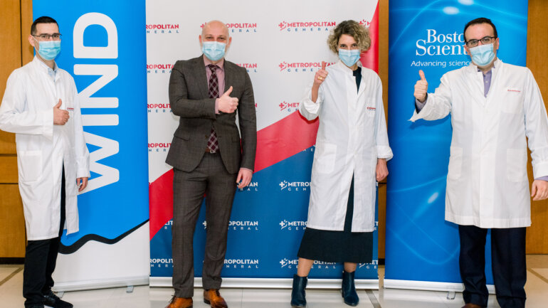 Πρωτοποριακή επέμβαση παρακολούθησαν 4.000 γιατροί σε ζωντανή μετάδοση μέσω οπτικής ίνας της WIND