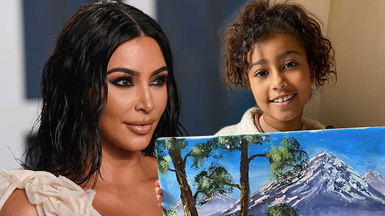 Kim Kardashian: Η αποστομωτική απάντησή της στα κακόβουλα σχόλια για τον πίνακα της North