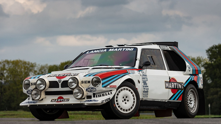 Η Lancia Delta Martini S4.
