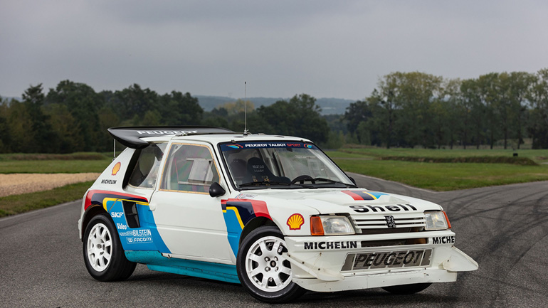 Το Peugeot 205 T16 Evolution 2...