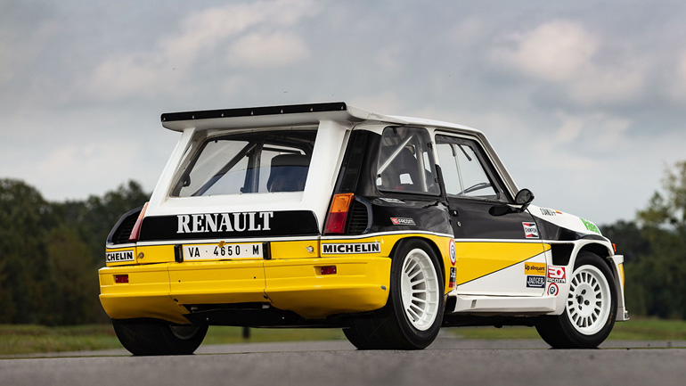 Το Renault 5 Maxi Turbo...