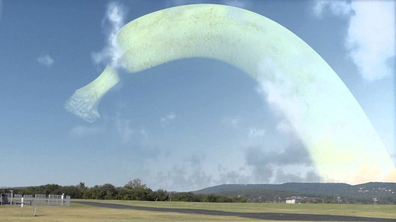 Μπανάνα σε τροχιά γύρω από τη Γη Μπανάνα σε τροχιά γύρω από τη Γη