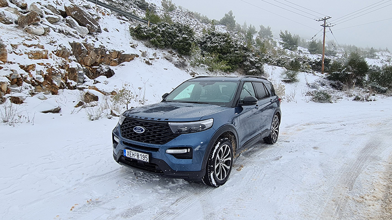 Τα αυτοκίνητα που συνδυάζουν κινητήρες εσωτερικής καύσης και ηλεκτροκινητήρα ήταν τα δεύτερα σε προτίμηση (στη φωτό το Ford Explorer που συνδυάζει κινητήρα βενζίνης 3.0 λίτρων και ηλεκτροκινητήρα). 