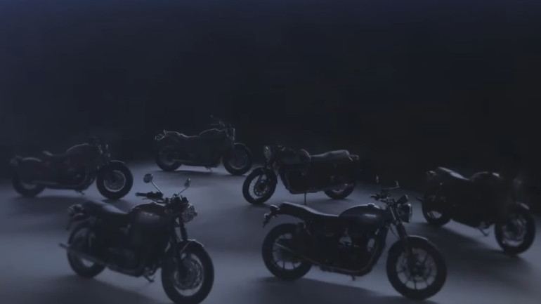 Τα έξι μοντέλα που θα παρουσιάσει η Triumph για το 2021.