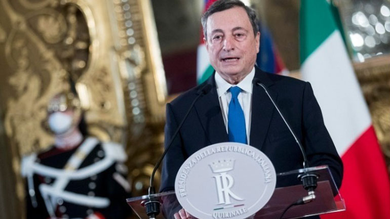 Ο Ντράγκι αναλαμβάνει τα ηνία της Ιταλίας