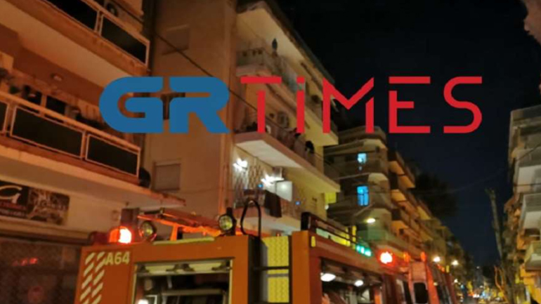 Φωτιά σε διαμέρισμα στη Θεσσαλονίκη