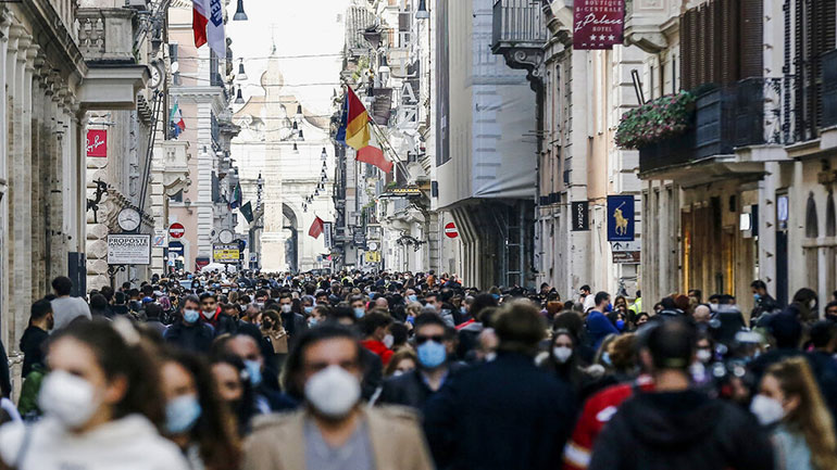 Με βρετανική μετάλλαξη το ένα πέμπτο των κρουσμάτων κορωνοϊού στην Ιταλία