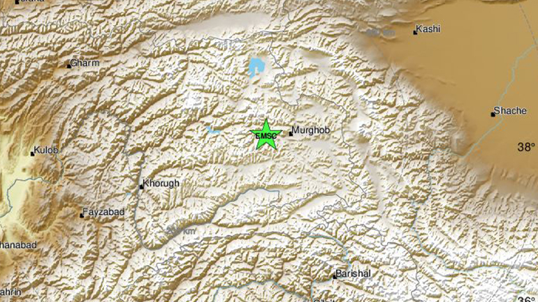 Σεισμός 6,1 Ρίχτερ στο Τατζικιστάν