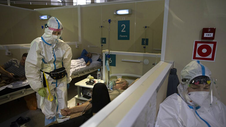 Η Ρωσία ανακοίνωσε 15.089 νέα κρούσματα κορωνοϊού και 507 θανάτους