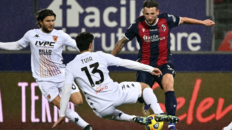 Ισόπαλες 1-1 Μπολόνια και Μπενεβέντο