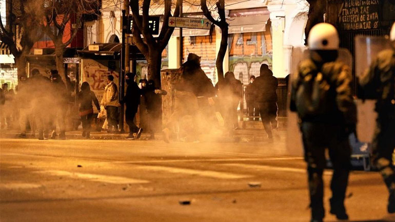 Θεσσαλονίκη: 27 προσαγωγές και μία σύλληψη για τα χθεσινά επεισόδια