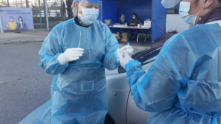Σε 6.386 rapid test στη χώρα βρέθηκαν 60 κρούσματα Covid-19