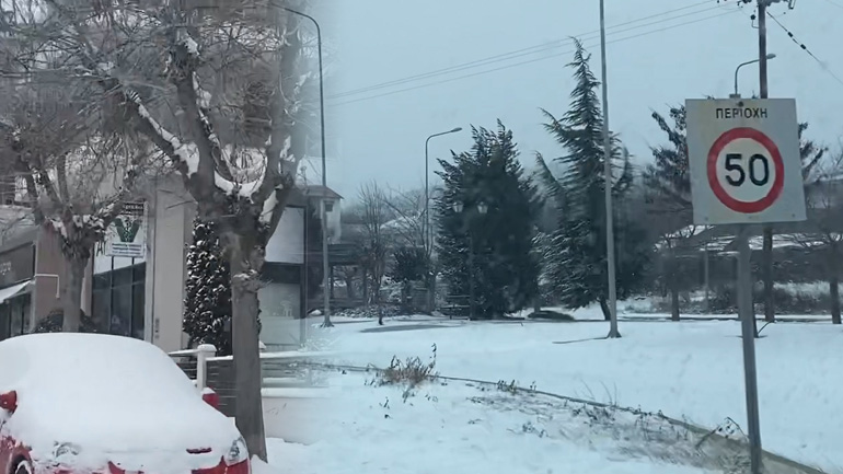 Άσπρισαν Φλώρινα και Κοζάνη Άσπρισαν Φλώρινα και Κοζάνη