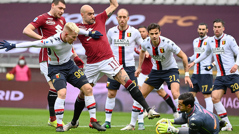 Ιταλία: «Κόλλησαν» Τορίνο και Τζένοα