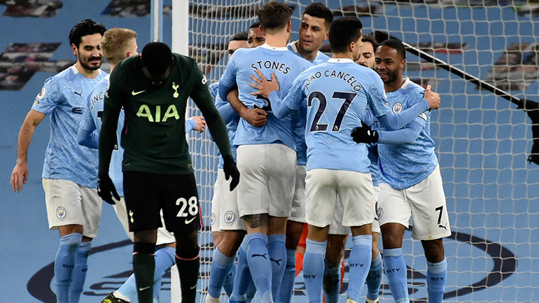 Επιβλητική η Μάντσεστερ Σίτι, 3-0 την Τότεναμ