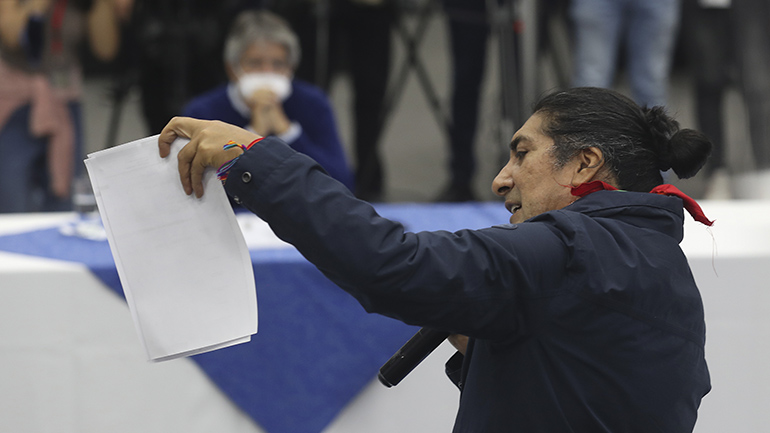 Ισημερινός: Μερική ανακαταμέτρηση των ψήφων του πρώτου γύρου των προεδρικών εκλογών