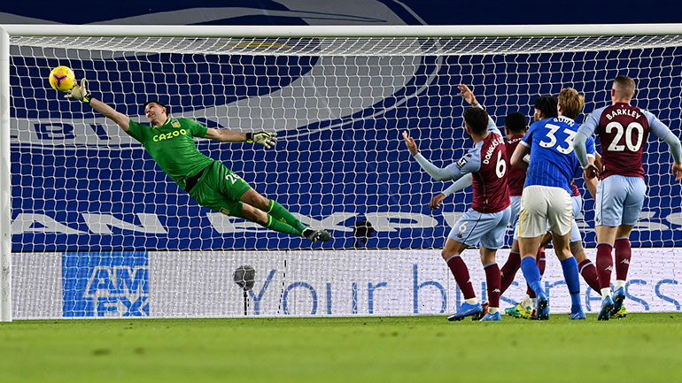 Ισόπαλες χωρίς γκολ Μπράιτον και Άστον Βίλα