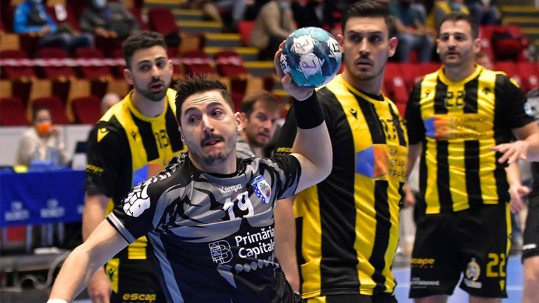 Χάντμπολ: Ήττα της ΑΕΚ με 28-23 στο Βουκουρέστι για το European Cup ανδρών