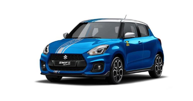 Το Suzuki Swift Hybrid αφιερωμένο στον πρωταθλητή Joan Mir.