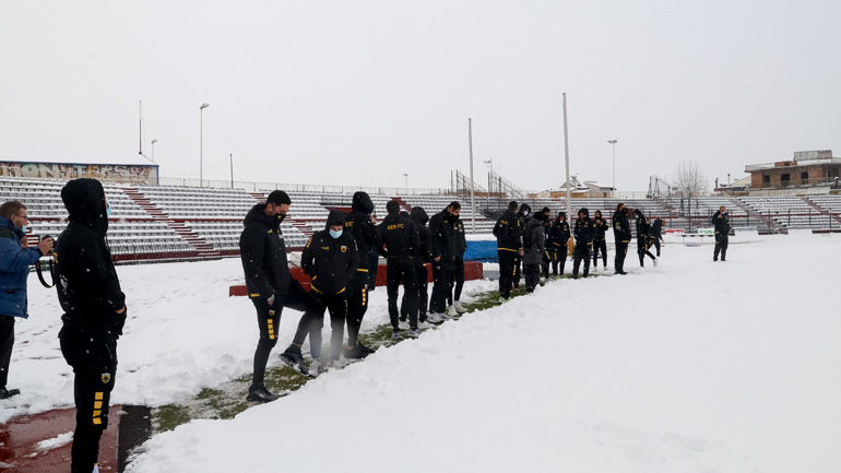 Καλές οι συνθήκες στη Λάρισα – Προς διεξαγωγή το ΑΕΛ-ΑΕΚ