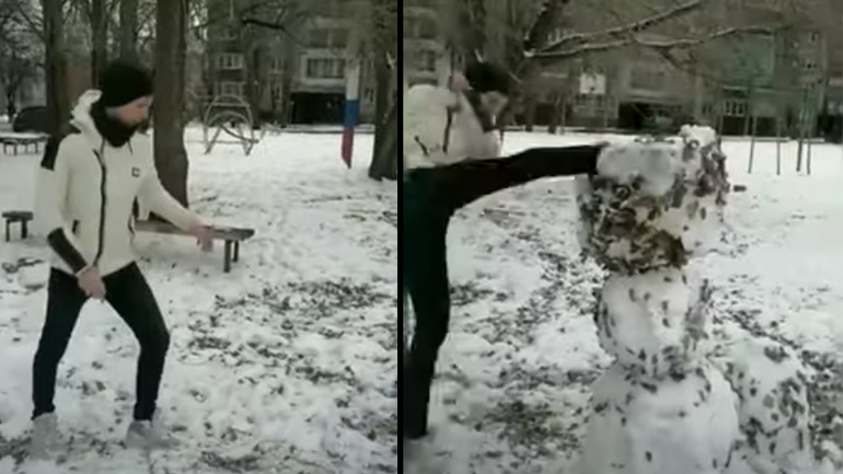 Η εκδίκηση του χιονάνθρωπου