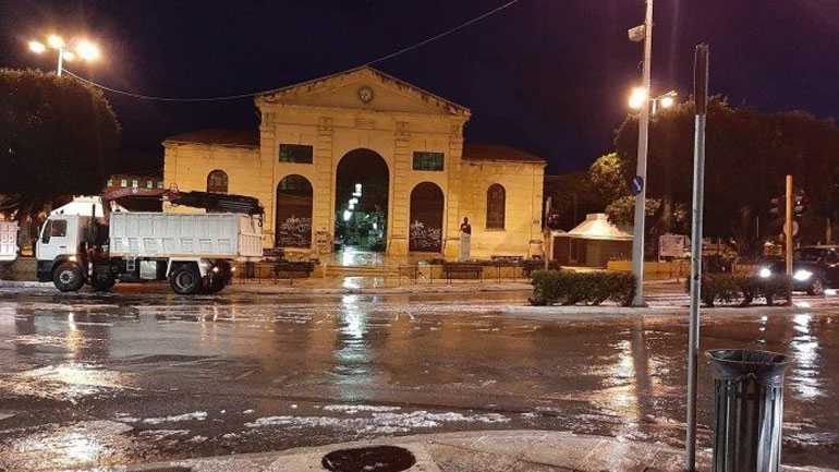 Προβλήματα στα Χανιά από την κακοκαιρία