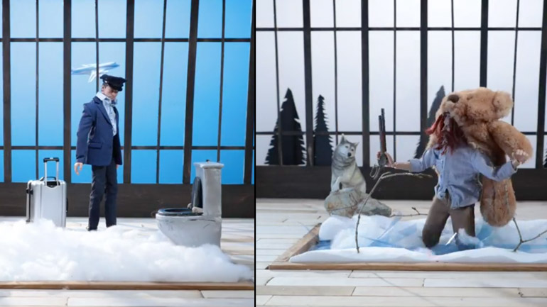 Διάσημες σκηνές του DiCaprio με stop-motion