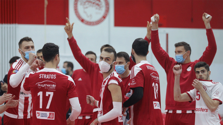 Bόλεϊ: Νίκη με συνοπτικές διαδικασίες για τον Ολυμπιακό, 3-0 σετ τον ΟΦΗ