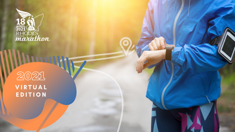 Virtual ο διεθνής Μαραθώνιος Ρόδου το 2021 λόγω της συνεχιζόμενης πανδημίας του Covid-19