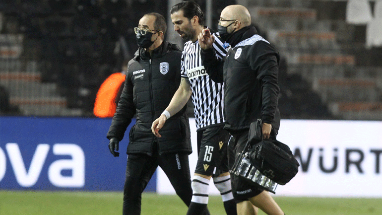 ΠΑΟΚ: Νοκ-άουτ για τρεις εβδομάδες ο Κρέσπο